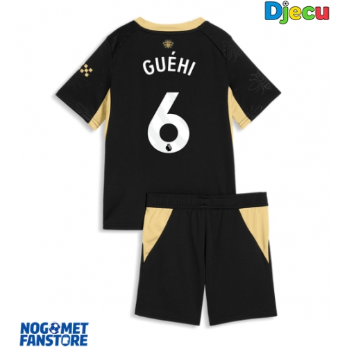 Manchester City Marc Guehi #6 Gostujuci Dres za djecu 2026-27 Kratak Rukav (+ Kratke hlače)